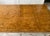 Mastercraft Mastercraft Mid-Century Hollywood Regency Burl Wood & Brass Dining Table For Sale - Image 4 of 11