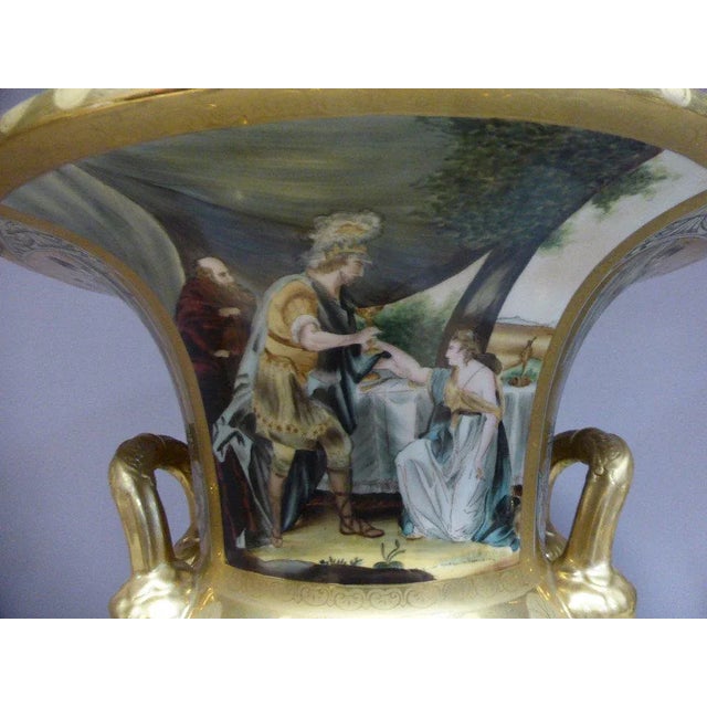 Medici Porcelain Vases, Set of 2 For Sale - Image 10 of 13