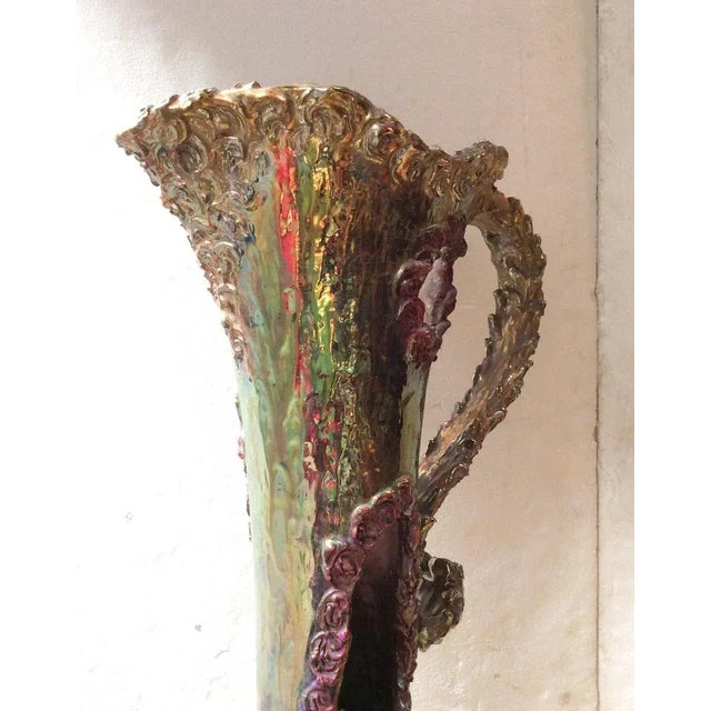 Ceramic Vase by V. Mazzotti for Albissola, 1950s For Sale - Image 4 of 12