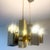 Mid 20th Century Mid Century Modern Brass Finish and Smoked Lucite Chandelier by Robert Sonneman For Sale - Image 5 of 10