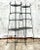 Black Vintage Scrollwork Metal Etagere - A Pair For Sale - Image 8 of 12