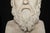 19th Century Antique Italian Grand Tour Marble Bust of Socrates Ca. 1860-80 For Sale - Image 9 of 17