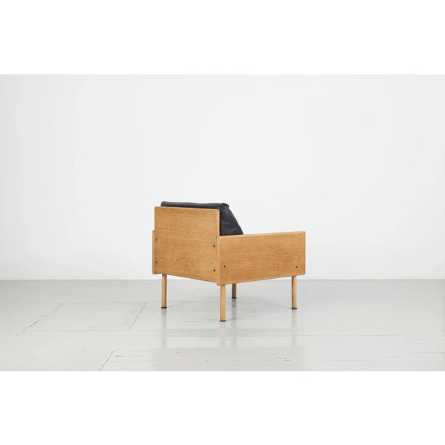 Black Finnish Sofas and Chairs attributed to Yrjö Kukkapuro for Haimi, 1963, Set of 4 For Sale - Image 8 of 18