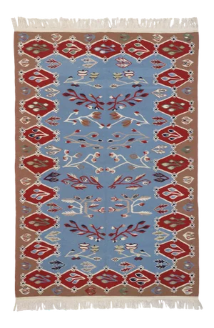 Vintage Romanian Kilim Rug - 04'01 X 05'11