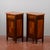 Vintage Bedside Tables with Red Marble Tops, 20th Century, Set of 2 For Sale - Image 15 of 18
