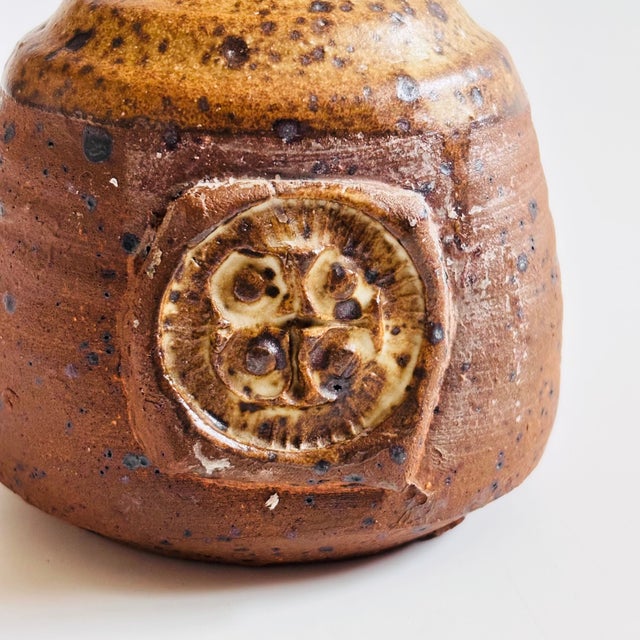 Studio Pottery Candle Holder For Sale In San Francisco - Image 6 of 12