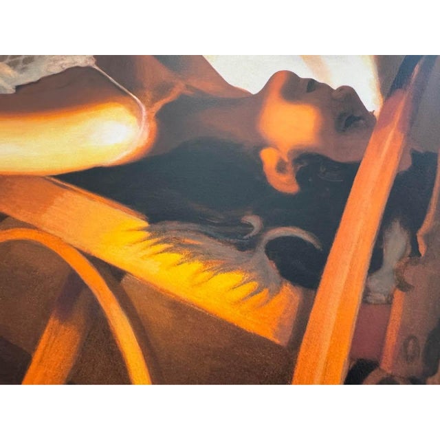 Moody Contemporary Figurative, 1990s For Sale - Image 4 of 10