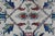 Vintage Hand-Knotted Oriental Floral Wool Area Rug Ivory Cream Midnight 3x5 For Sale - Image 6 of 12