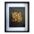 Vintage Italian Tole Gold Leaf Framed Original Artwork, Signed by C. Damien Fox For Sale