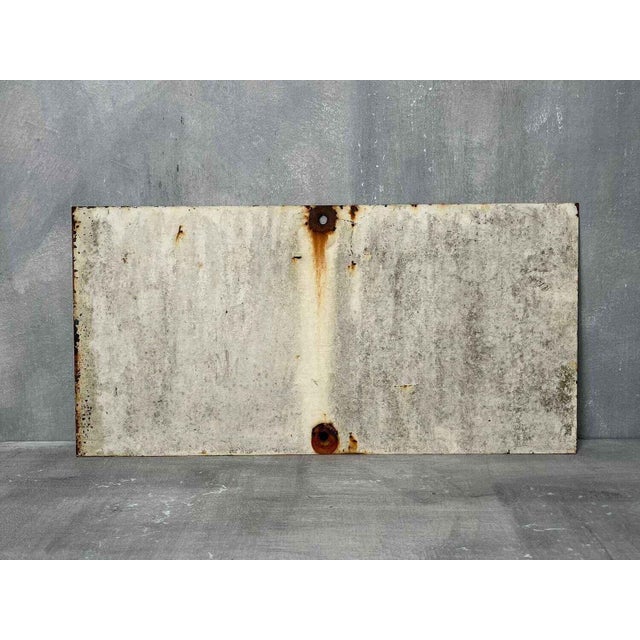 1940s Metal Warning Sign, 1940s For Sale - Image 5 of 6