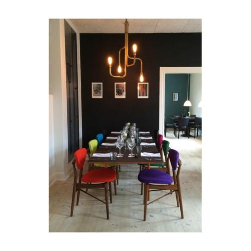 Large Black Oxide Steel Strapatz Ceiling Lamp by Sabina Grubbeson for Konsthantverk For Sale - Image 9 of 12