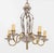 Dutch Baroque Style Pewter and Brass Chandelier For Sale - Image 4 of 9