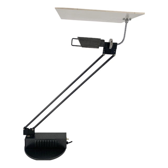 Postmodern W. O. Table Lamp by Sacha Ketoff for Aluminor, France, 1985 For Sale