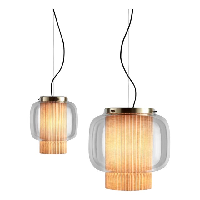 Manila T Pe Suspension Lamps by Sebastian Herkner for Parachilna, Set of 2 For Sale