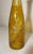 1930s Antique Yellow Cut to Clear Czech Bohemian Crystal Glass Liquor Decanter Bottle For Sale - Image 5 of 13