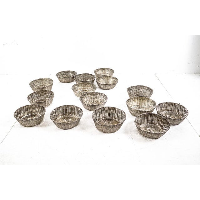 Vintage Silver-Plated Bread Crook For Sale - Image 10 of 18