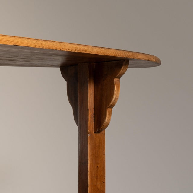 20th Century France Rich Walnut Brown Carved Walnut Five-Tier Dessert Stand For Sale - Image 10 of 10