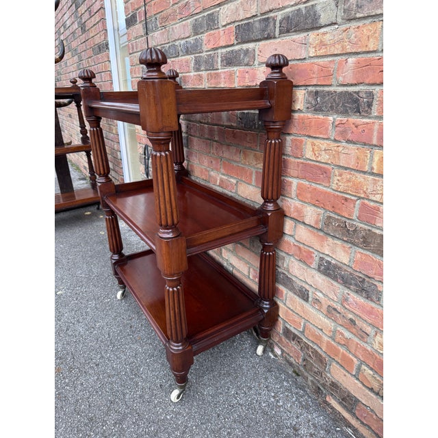 1900 - 1909 19th Century English Etagere /Trolley For Sale - Image 5 of 12