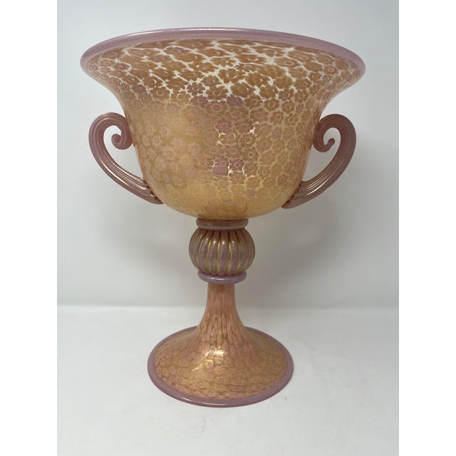 Traditional Millefiore Murano Glass Urn For Sale - Image 3 of 7