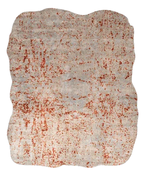 Hand-Knotted Scissors Shape Rug from DSV Carpets