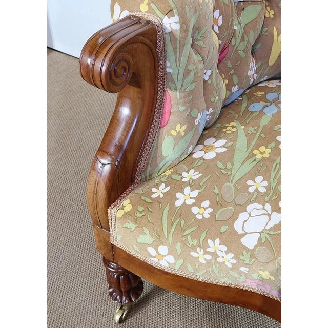 Restoration Period Small Cherry Ear Sofa For Sale - Image 12 of 18