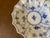 Ceramic 1970s Royal Copenhagen Blue Fluted Plain 16 Point Bowl 290 - a Pair For Sale - Image 7 of 8