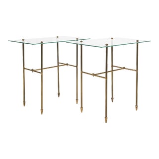 Italian Mid Century Side Tables - Pair For Sale