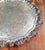 20th Century English Silverplate Rococo Revival Salver Tray by Ellis Barker For Sale In New York - Image 6 of 14