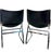 Italian Leather and Stainless Steel Dining Chairs, Italy 1970 For Sale In Chicago - Image 6 of 8
