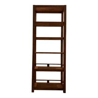 1970s Drexel Heritage Mid-Century Modern Wood Etagere For Sale