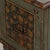 1836 Hungarian Original Hand-Painted Teal Flat Top Pine Trunk For Sale - Image 13 of 18