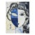 Abstract Figurative Original Oil Painting 'Portrait of a Woman' | Unframed For Sale - Image 11 of 12