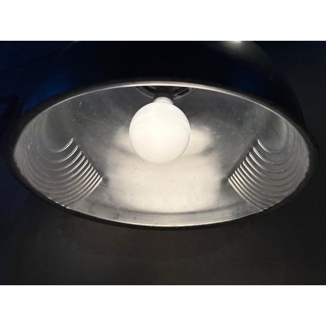 Silver Vintage Schréder Hanging Lamps, Set of 2 For Sale - Image 8 of 9