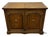 Brown Vintage Henredon Folio Six Regency Style Walnut Flip Top Server / Storage Cabinet For Sale - Image 8 of 12
