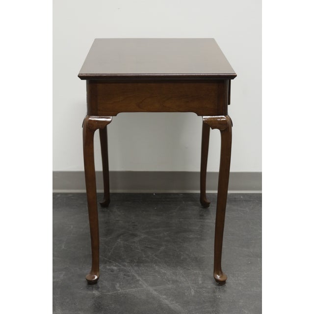 Queen Anne Style Cherry Accent Table Chairish