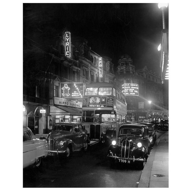 'Street Night' Unframed Archival Pigment Print For Sale