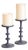 Abacus Petite Candle Stands, Set of 2 For Sale