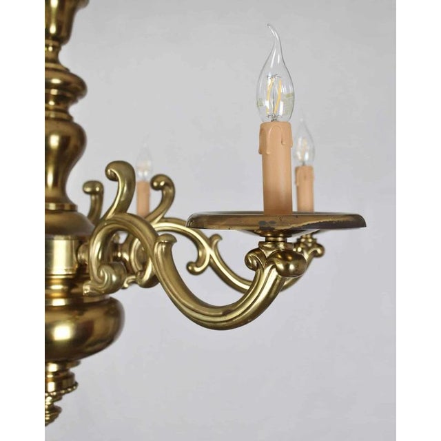 Antique Neo-Renaissance Chandelier, 1950s For Sale - Image 3 of 6