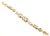 Metal Cartier Panthere 18k Gold Black Lacquer Spot Link Bracelet Paper For Sale - Image 7 of 12