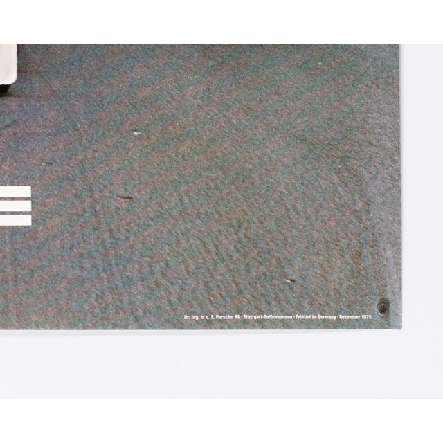 Paper Porsche Imsa Camel GT Challenge Cup Poster by Erich Strenger, 1975 For Sale - Image 7 of 9