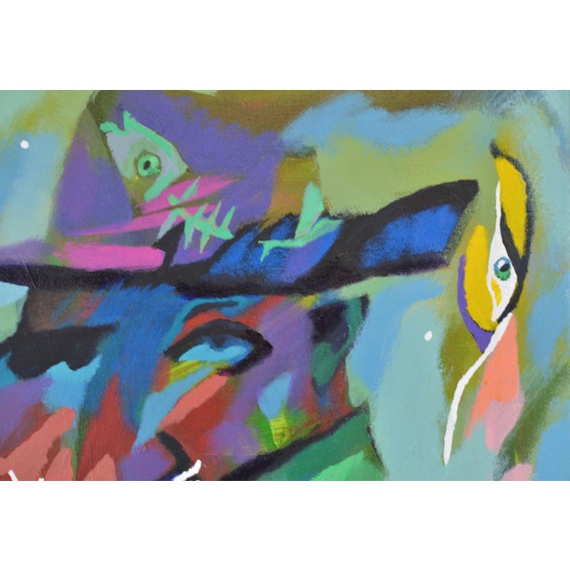 Rauls Zitmanis, Waiting for Inspiration, 2011, Acrylic Painting on Canvas For Sale - Image 4 of 8