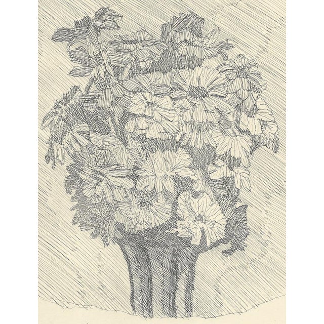 Giorgio Morandi, Zinnias in a Vase, 1929-1957, Lithograph For Sale - Image 4 of 7