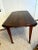 Mid 20th Century Early 20th Century Walnut Directoire Drop Leaf Table with Brass Sabot's For Sale - Image 5 of 6