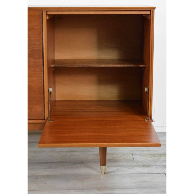 Wood Mid-Century Modern Teak Sideboard from Avalon, 1960s For Sale - Image 7 of 10