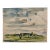 Henry Emil Salloch Original Watercolor on Paper Expansive Landscape, 1936. For Sale
