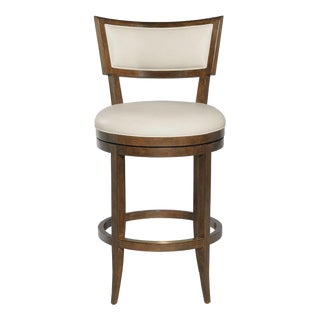 Woodbridge Furniture Tessa Swivel Counterstool For Sale