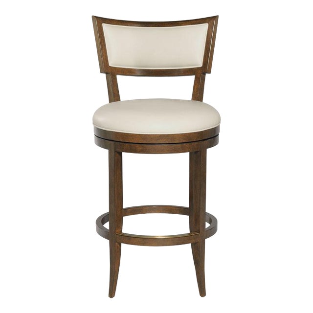 Woodbridge Furniture Tessa Swivel Counterstool For Sale