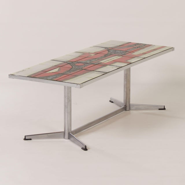 1960s Mid-Century Coffee Table by Denisco, Belgium, 1960s For Sale - Image 5 of 14