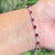 VRJewels 2.9ct Red Ruby & Diamond Tennis Bracelet in 14k White Gold For Sale In New York - Image 6 of 16