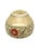 Set of 4 Bat Trang Vietnamese Ceramic Multipurpose Bowls With Hand Painted Botanical Motifs For Sale - Image 9 of 11